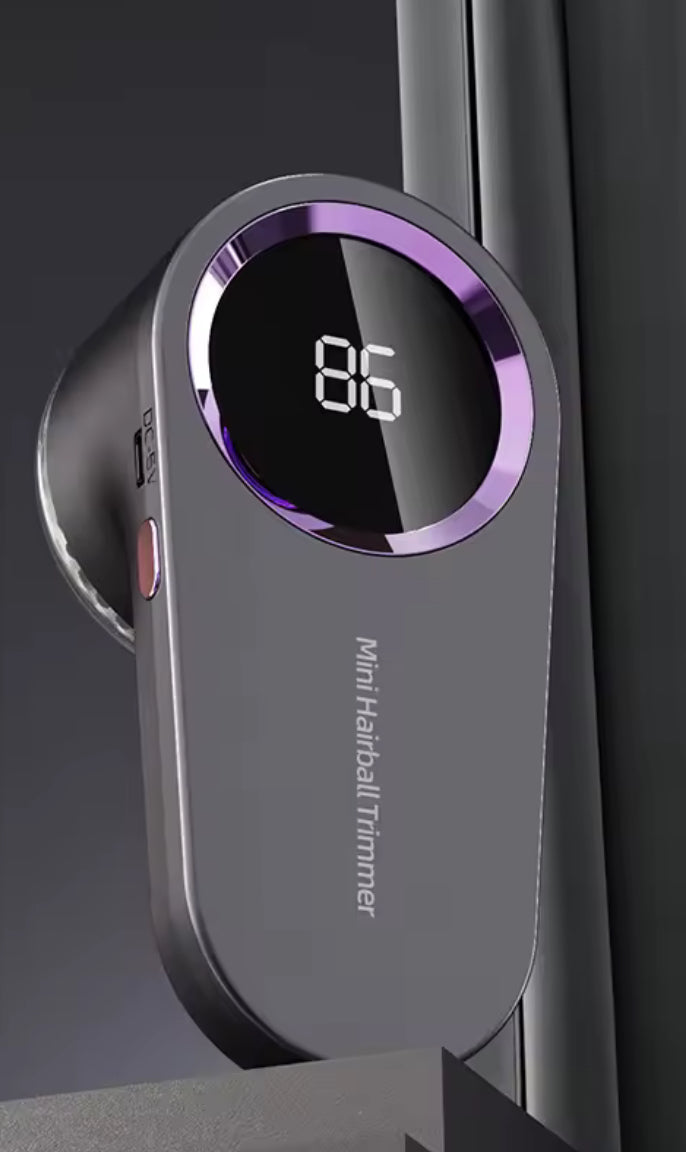 Rasoir Anti-Peluches Électrique Pro – Rechargeable USB-C avec Écran LED