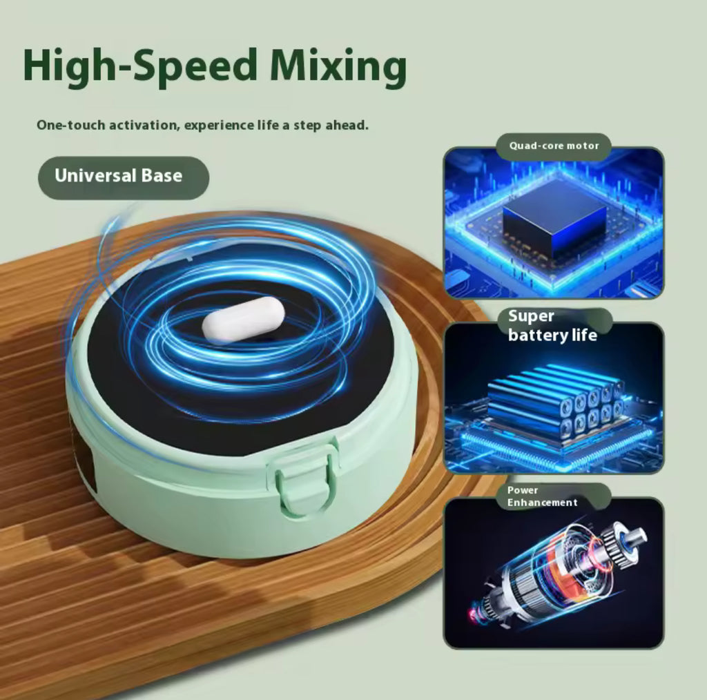 Tasse Agitatrice Automatique Magnétique – Café & Boissons Chaudes Sans Effort