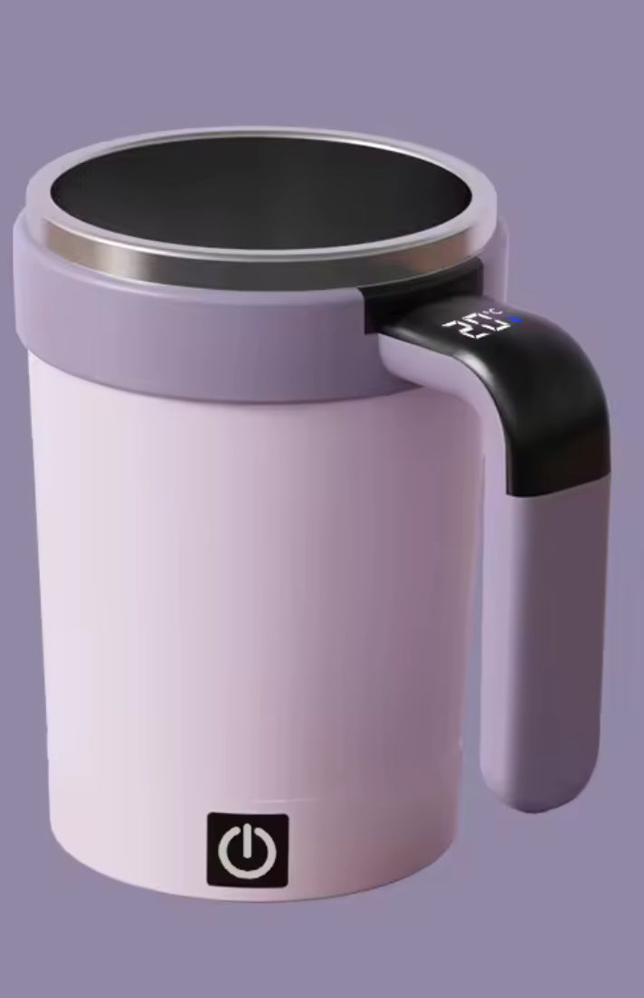 Tasse Agitatrice Automatique Magnétique – Café & Boissons Chaudes Sans Effort