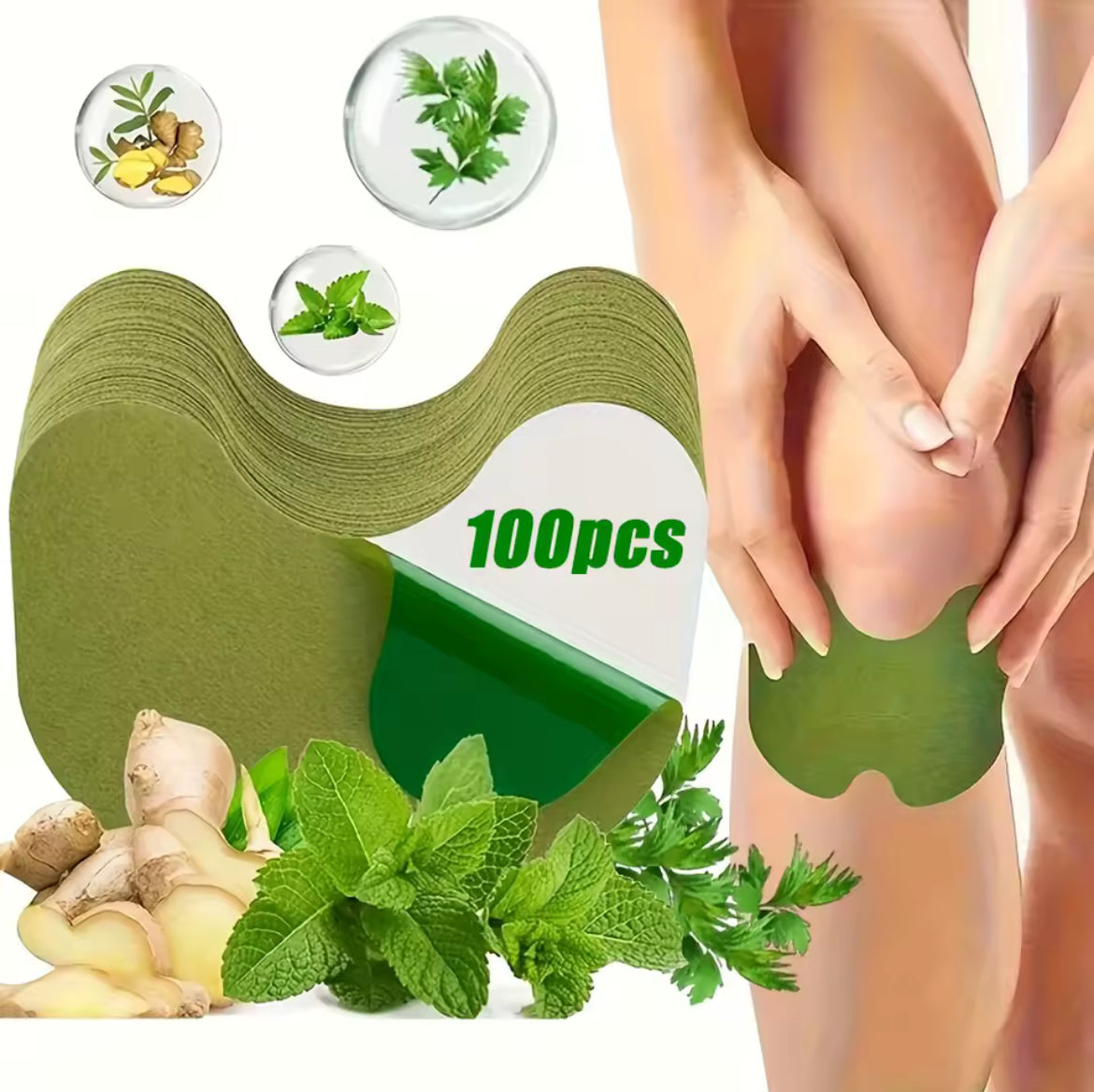 Parche térmico multizona 8H para cuello, hombros y rodillas