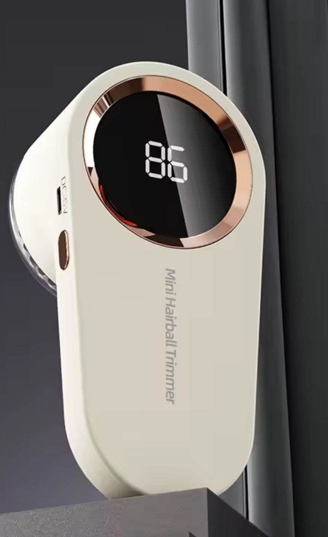 Rasoir Anti-Peluches Électrique Pro – Rechargeable USB-C avec Écran LED