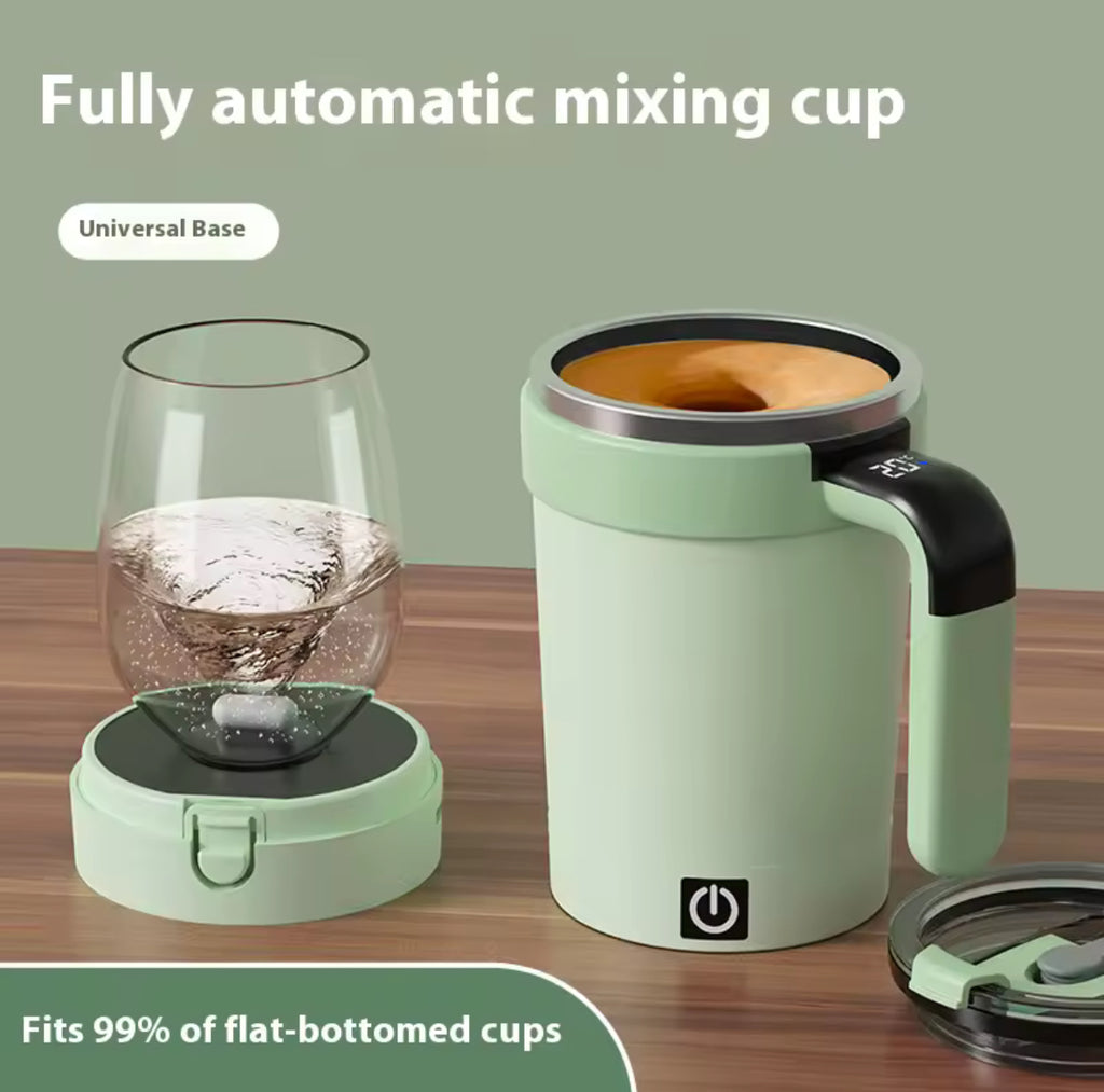 Tasse Agitatrice Automatique Magnétique – Café & Boissons Chaudes Sans Effort