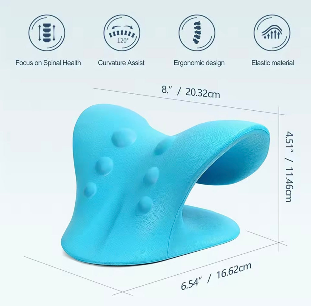 Oreiller Cervical RelaxNeck™ – Soulagement du Cou & Détente Profonde