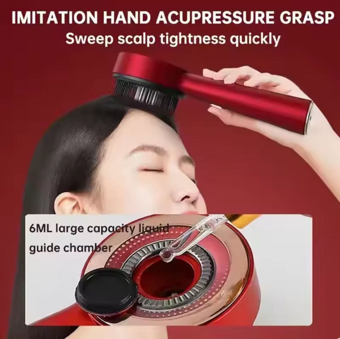 Brosse de Massage Capillaire Electrique - Stimulation & Soin du Cuir
Chevelu