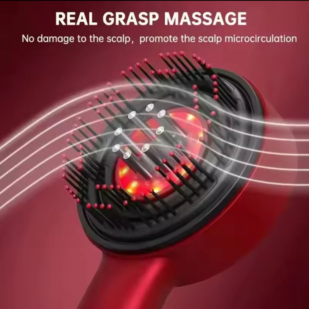Brosse de Massage Capillaire Electrique - Stimulation & Soin du Cuir
Chevelu